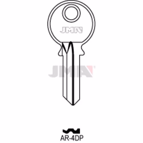 LLAVE JMA ACERO-B (AR-4DP)