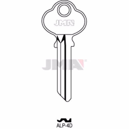 LLAVE JMA ACERO-C (ALP-4D)