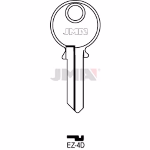 LLAVE JMA ACERO-B (EZ-4D)