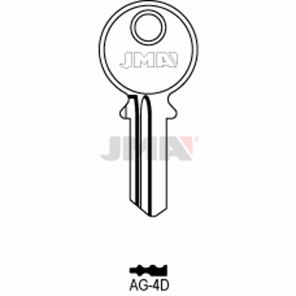 LLAVE JMA ACERO-C (AG-4D)