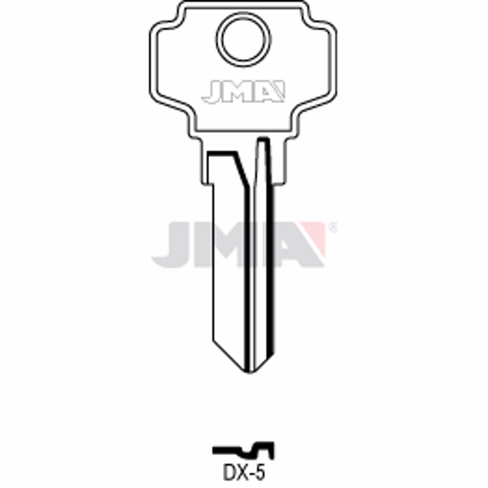 LLAVE JMA ACERO-C (DX-5)