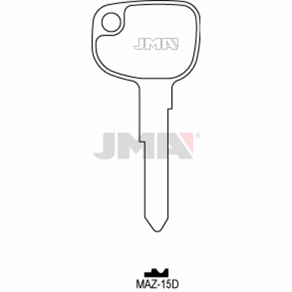 LLAVE JMA ACERO-C (MAZ-15D)