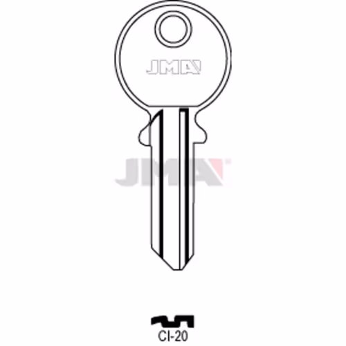 LLAVE JMA ACERO-C (CI-20)