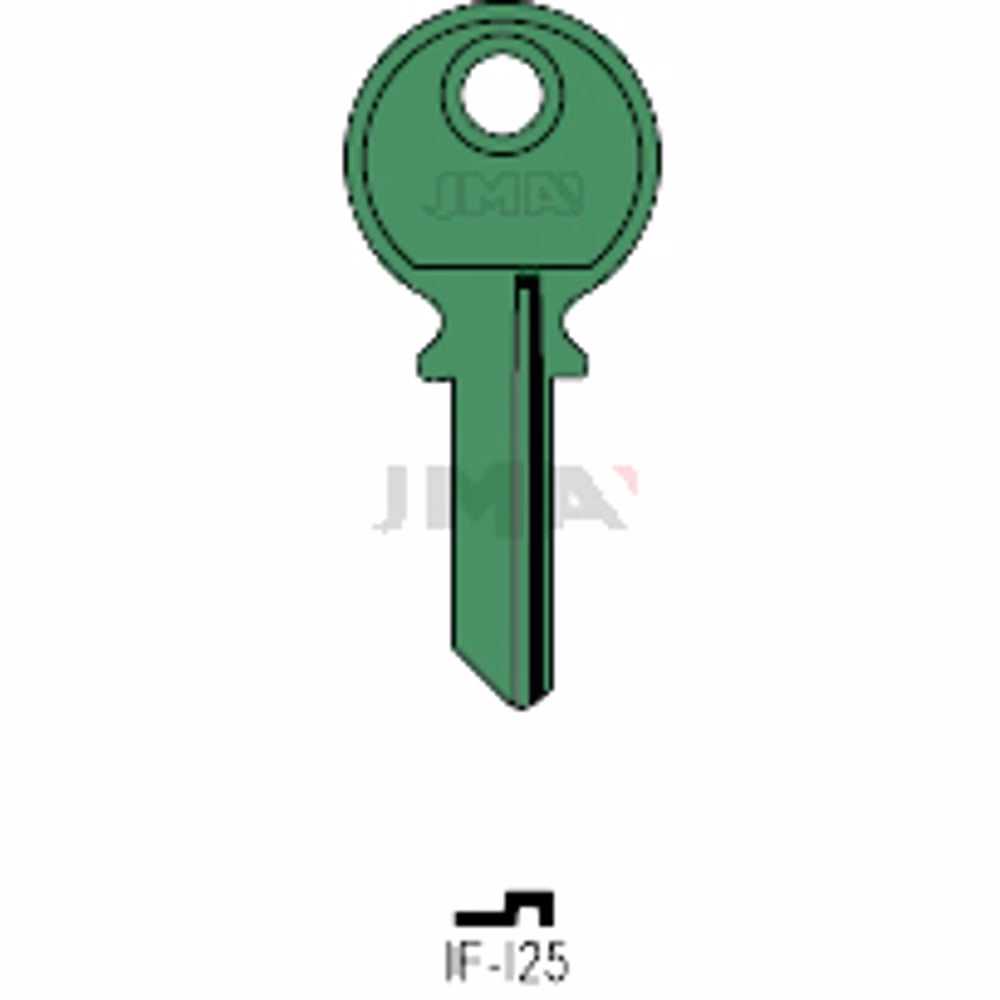 LLAVE JMA ALUMINIO (IF-I25 VERDE)