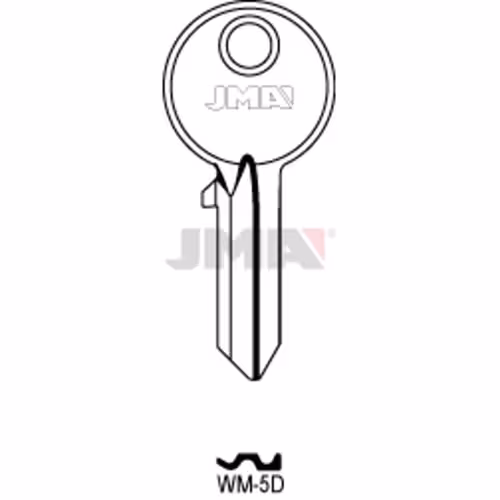 LLAVE JMA ACERO-C (WM-5D)