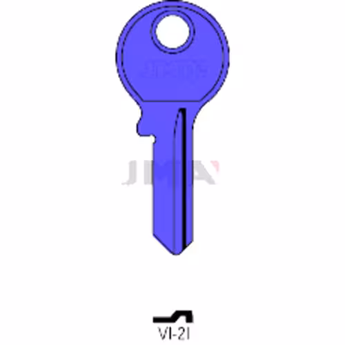 LLAVE JMA ALUMINIO (VI-2I AZUL)