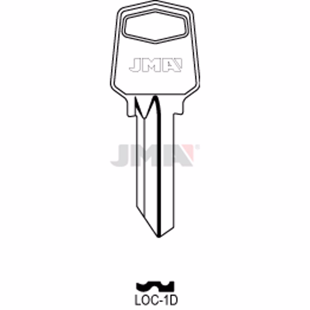 LLAVE JMA ACERO-C (LOC-1D)