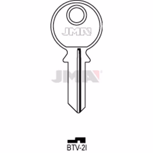 LLAVE JMA ACERO-B (BTV-2I)