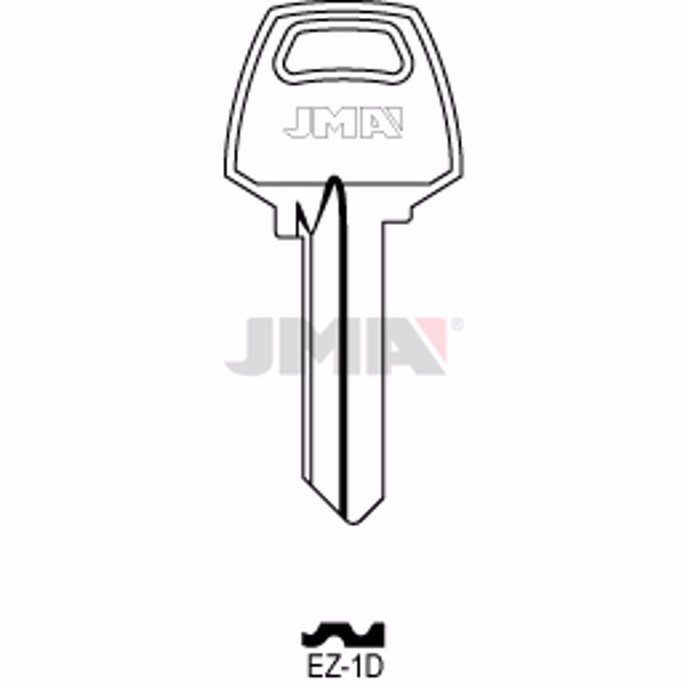 LLAVE JMA ACERO-B (EZ-1D)