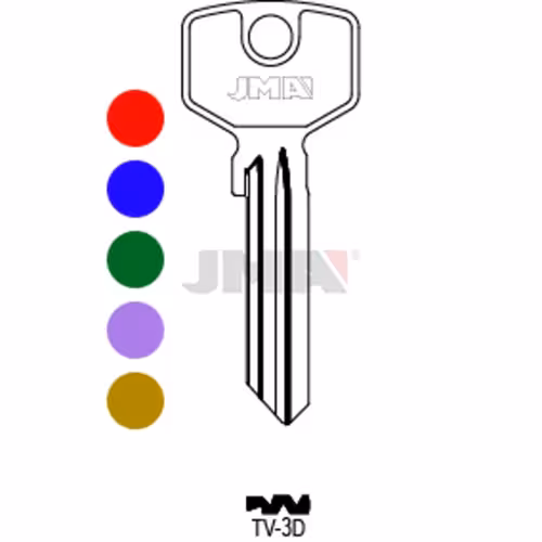 LLAVE JMA ALUMINIO (TV-3D SURTIDO)