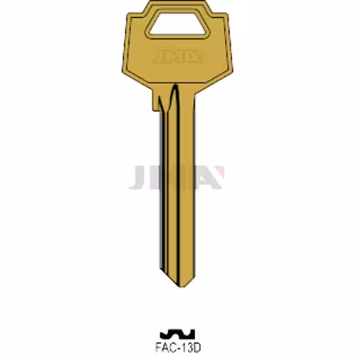 LLAVE JMA ALUMINIO (FAC-13D ORO)