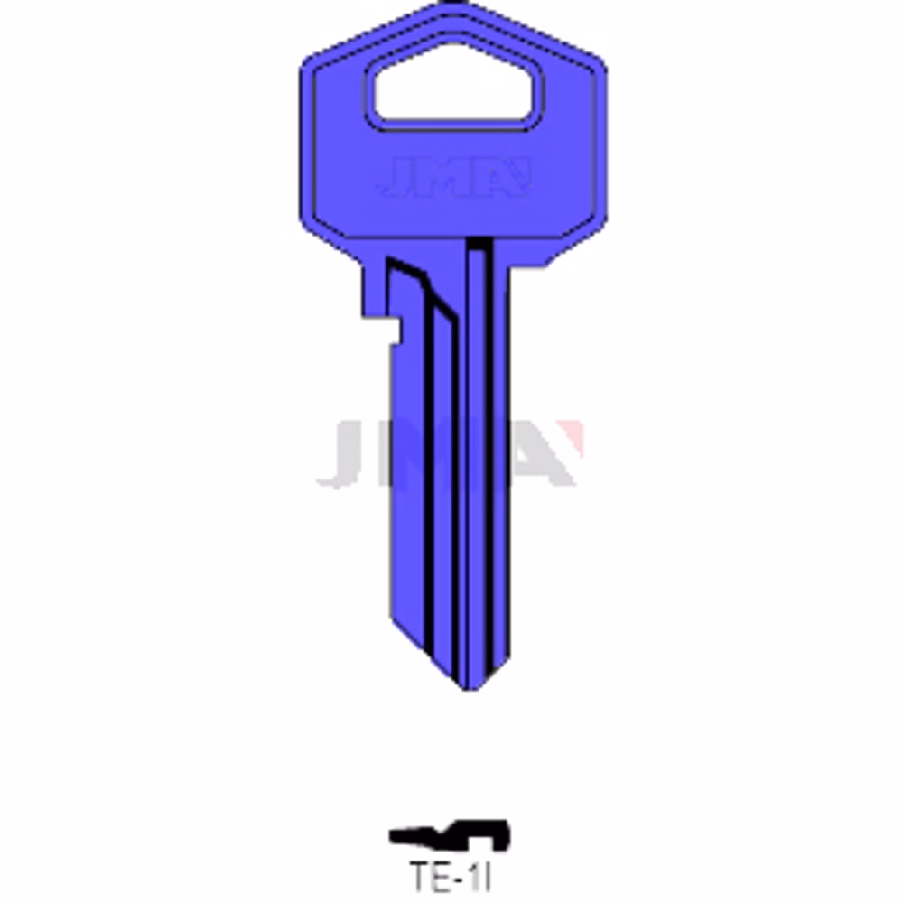 LLAVE JMA ALUMINIO (TE-1I AZUL)