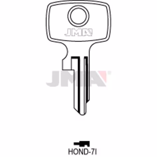 LLAVE JMA ACERO-C (HOND-7I)