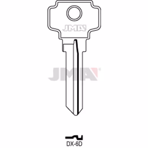 LLAVE JMA ACERO-C (DX-6D)