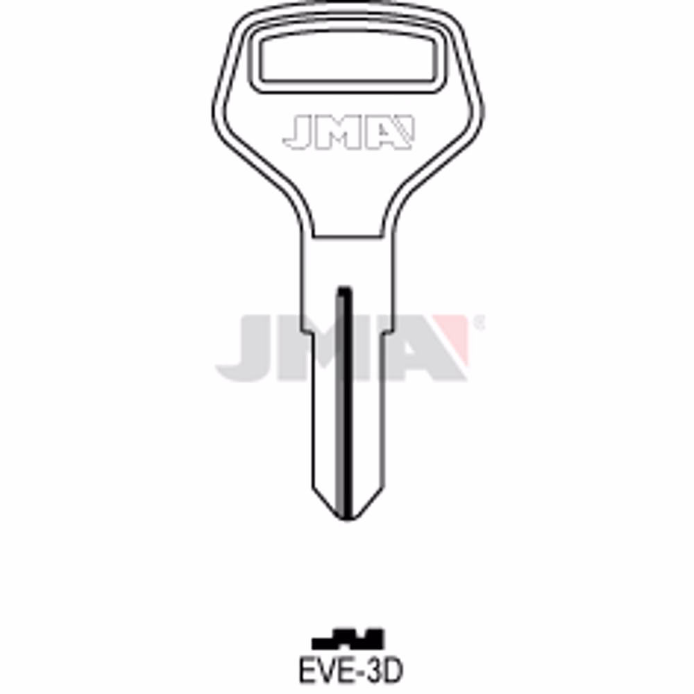 LLAVE JMA ACERO-C (EVE-3D)