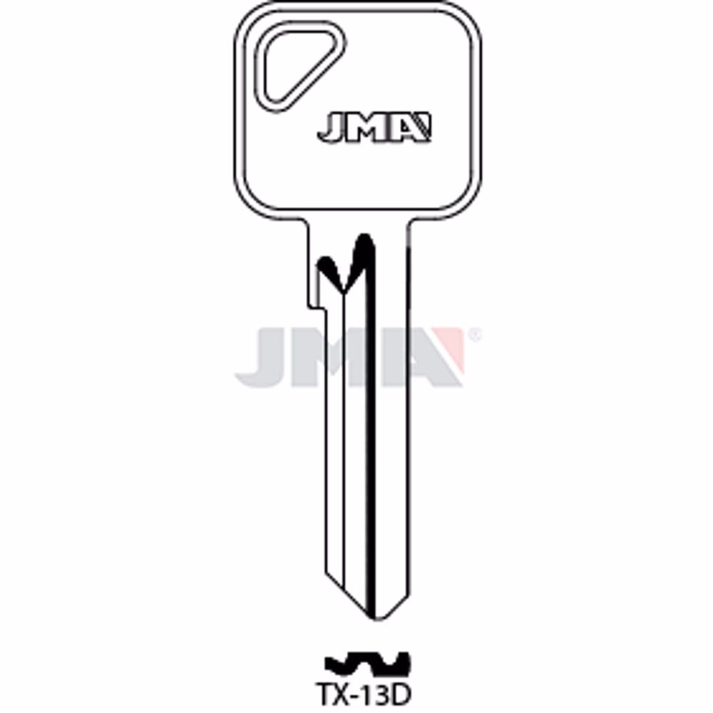 LLAVE JMA ACERO-C (TX-13D)