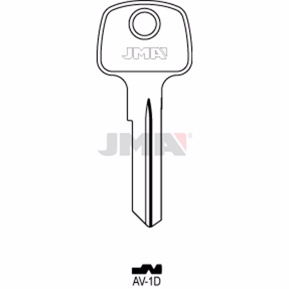 LLAVE JMA ACERO-C (AV-1D)