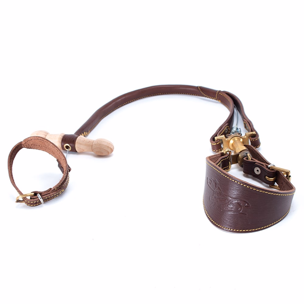 TRAILLA 1 GALGOS CUERO PREMIUM