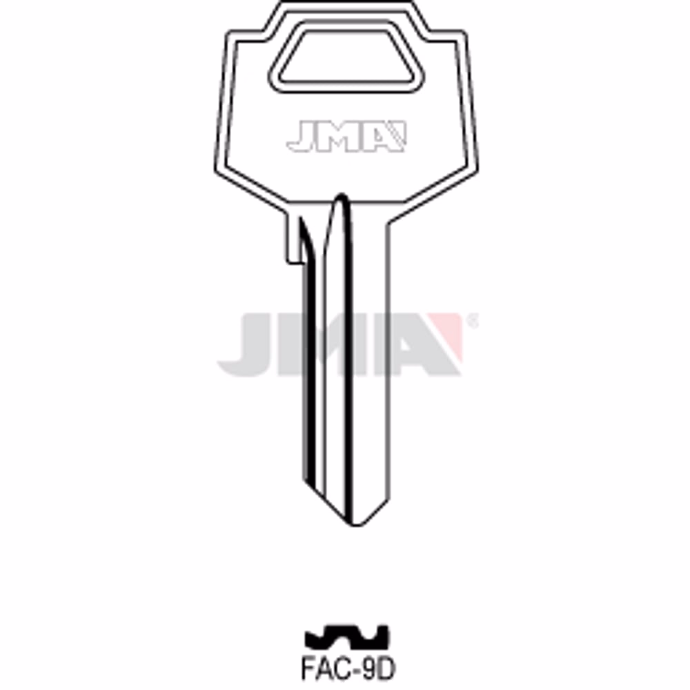 LLAVE JMA ACERO-B (FAC-9D)