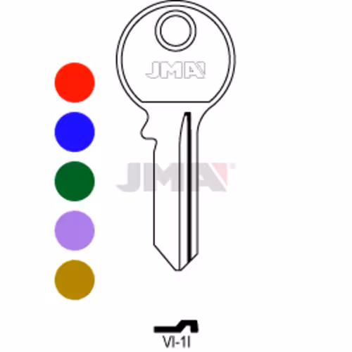 LLAVE JMA ALUMINIO (VI-1I SURTIDO)