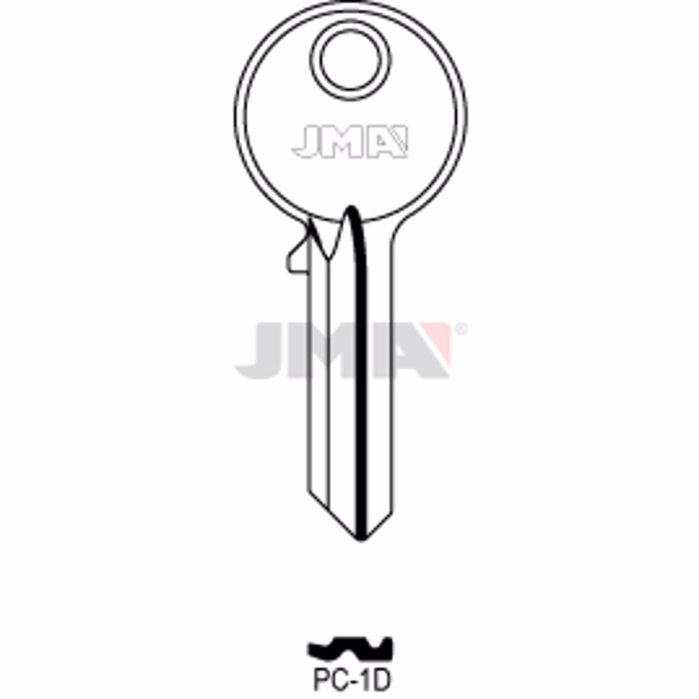 LLAVE JMA ACERO-C (PC-1D)