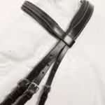 CABEZADA INGLESA FILETE RIENDA LONA RF.0358 PREMIUM