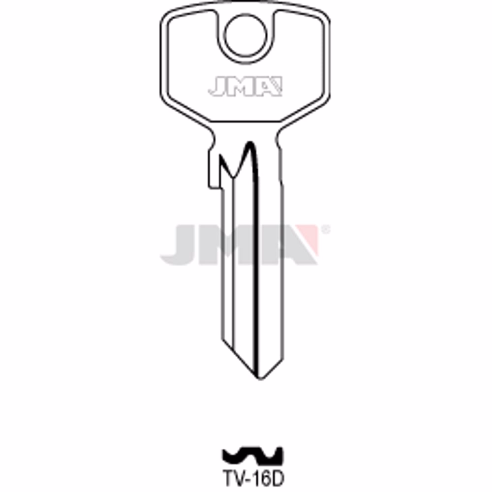 LLAVE JMA ACERO-C (TV-16D)