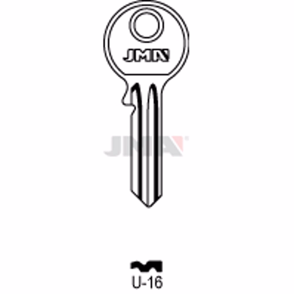 LLAVE JMA ACERO-C (U-16)