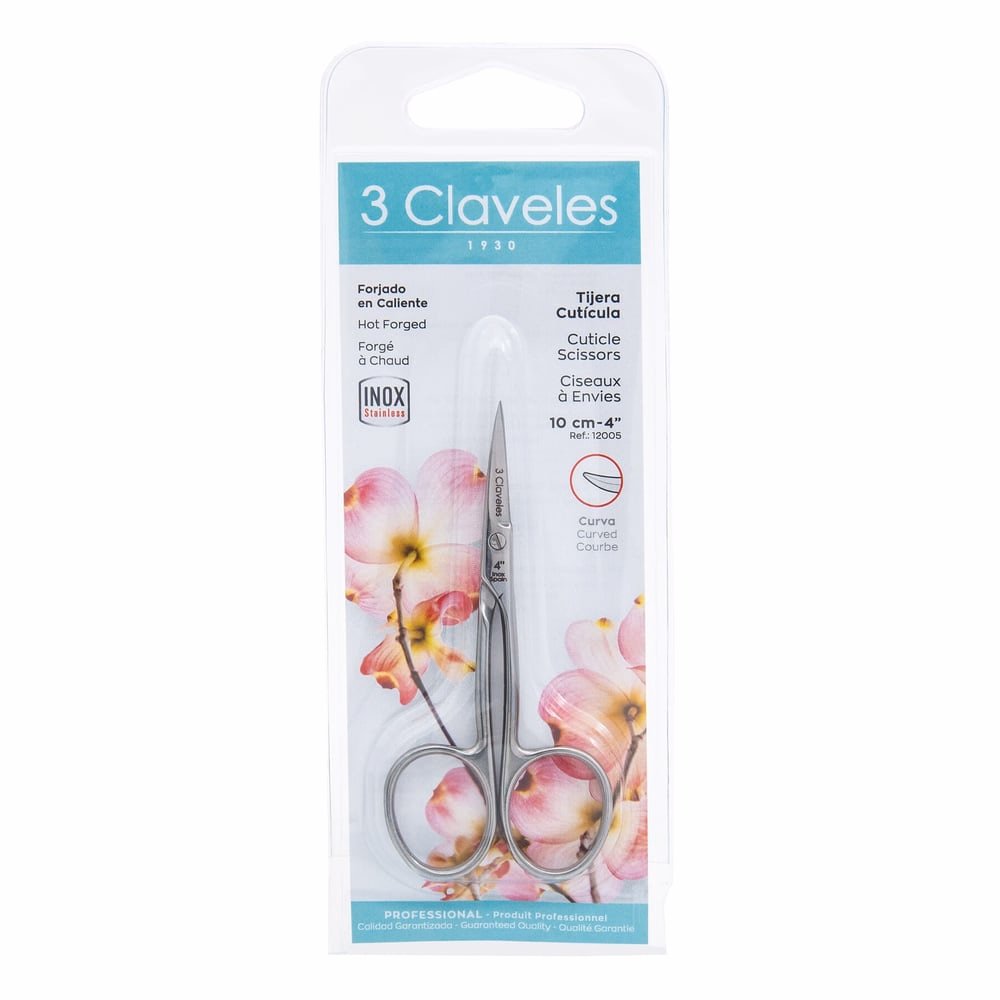 TIJERA MANICURA CURVA RF.12005 (4" - 10 cm)