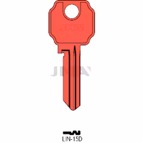 LLAVE JMA ALUMINIO (LIN-15D ROJO)