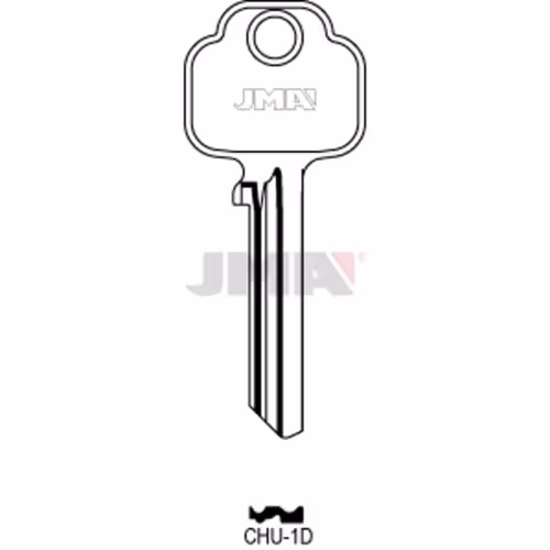 LLAVE JMA ACERO-C (CHU-1D)