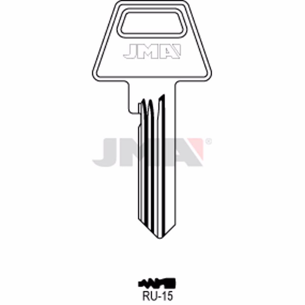 LLAVE JMA ACERO-C (RU-15)