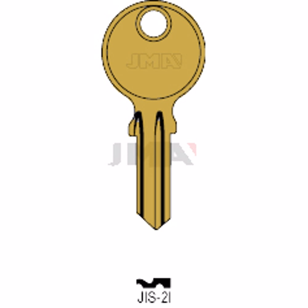 LLAVE JMA ALUMINIO (JIS-2I ORO)