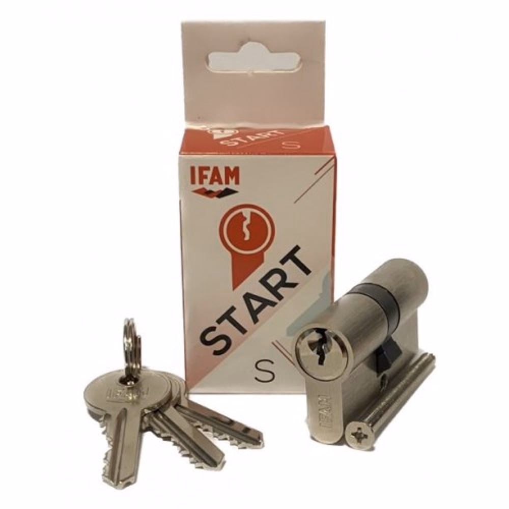 Standard Cylinder START S, Cam 15mm 30x40 Nickel