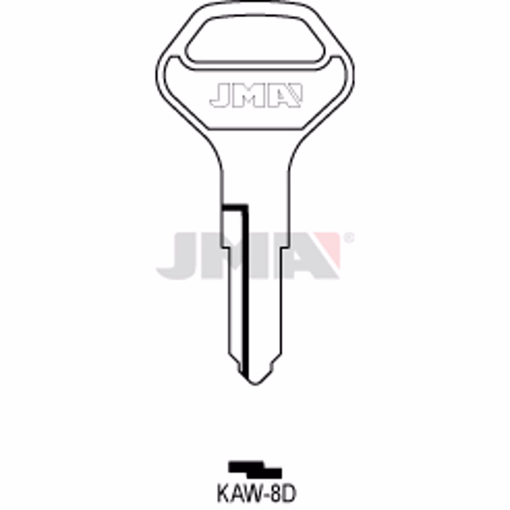 LLAVE JMA ACERO-C (KAW-8D)