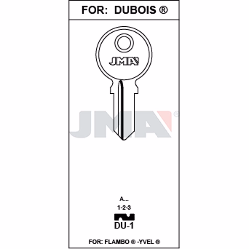 LLAVE JMA ACERO-C (DU-1)