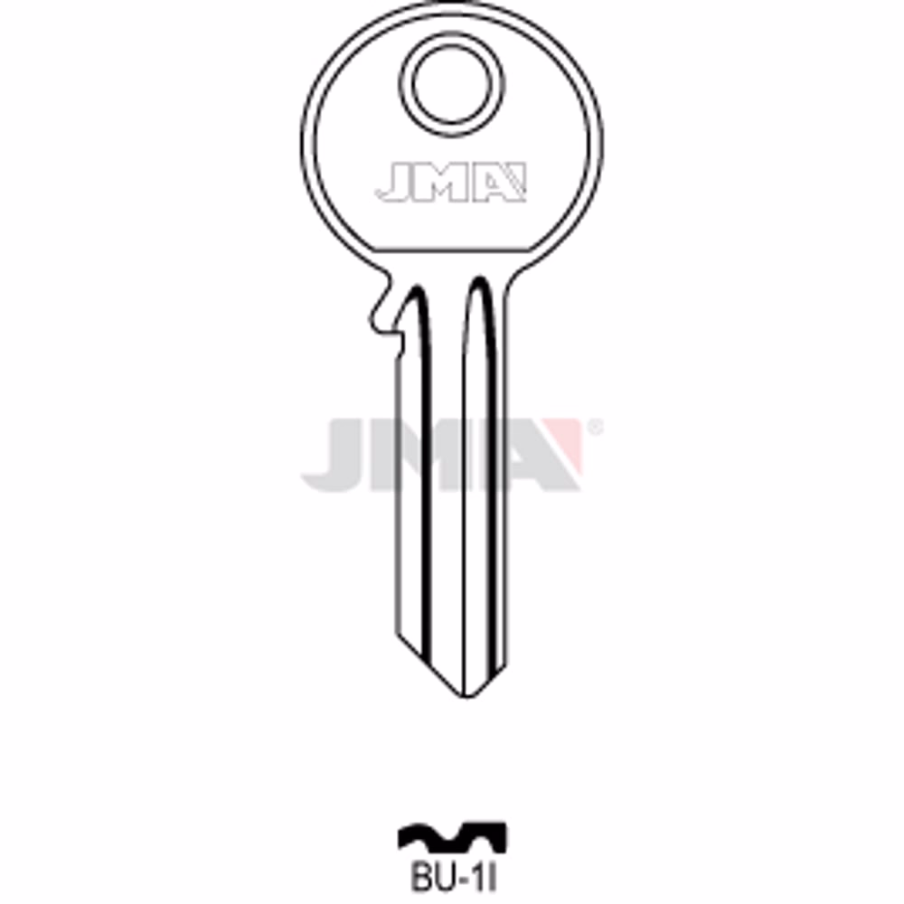 LLAVE JMA ACERO-C (BU-1I)