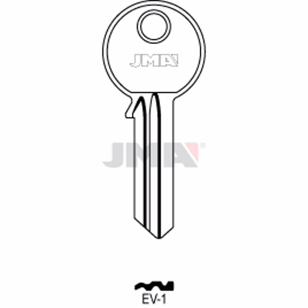 LLAVE JMA ACERO-C (EV-1)