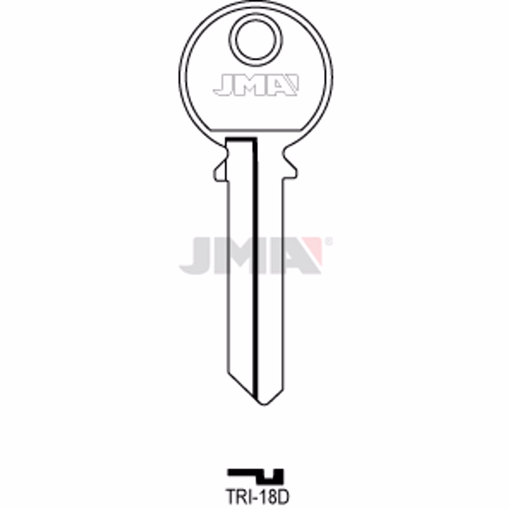 LLAVE JMA ACERO-C (TRI-18D)