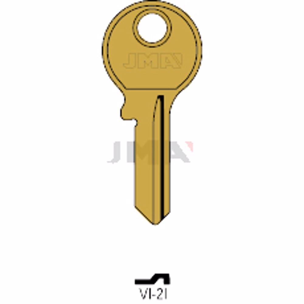 LLAVE JMA ALUMINIO (VI-2I ORO)