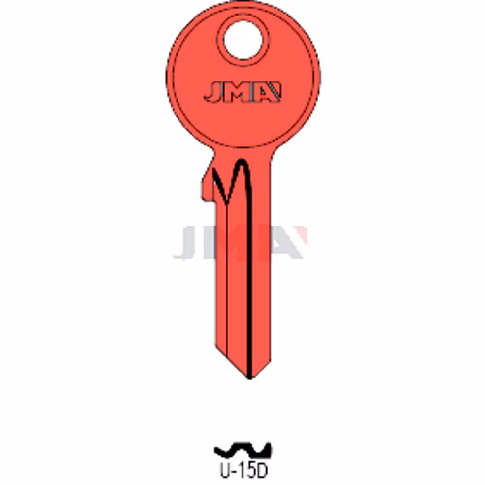 LLAVE JMA ALUMINIO (U-15D ROJO)