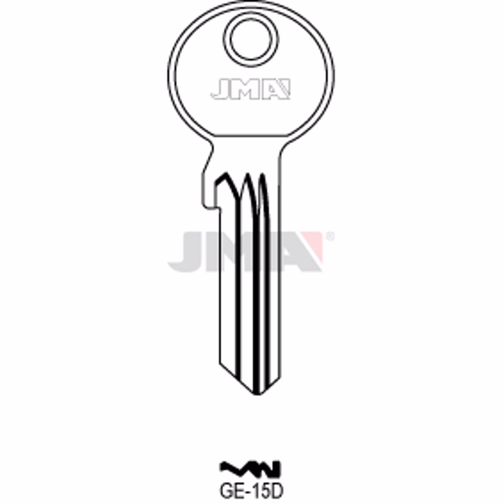 LLAVE JMA ACERO-C (GE-15D)