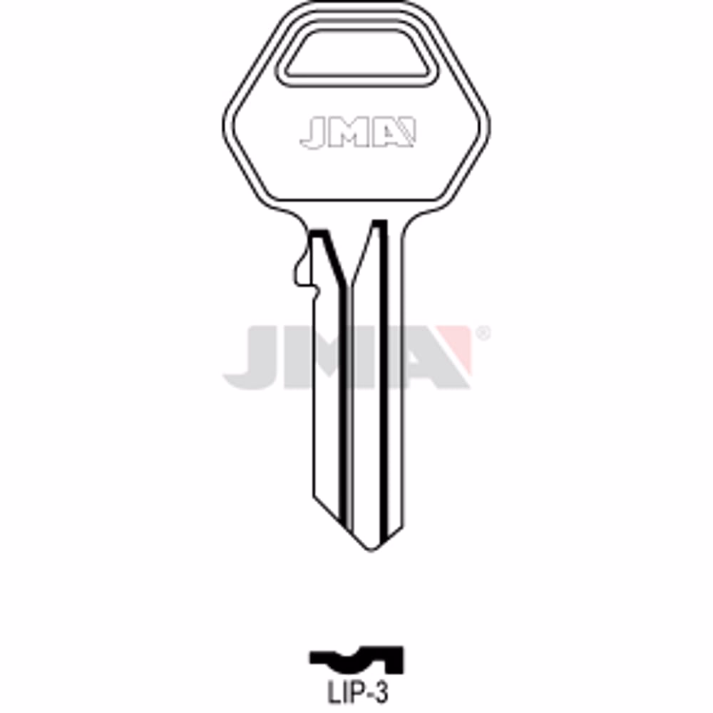 LLAVE JMA ACERO-C (LIP-3)
