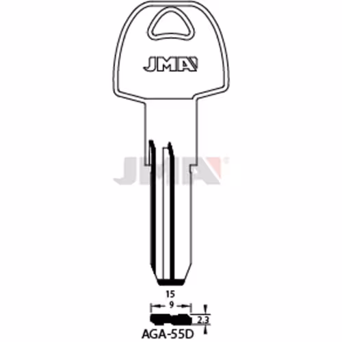 LLAVE JMA ALPACA SEGURIDAD (AGA-55D)