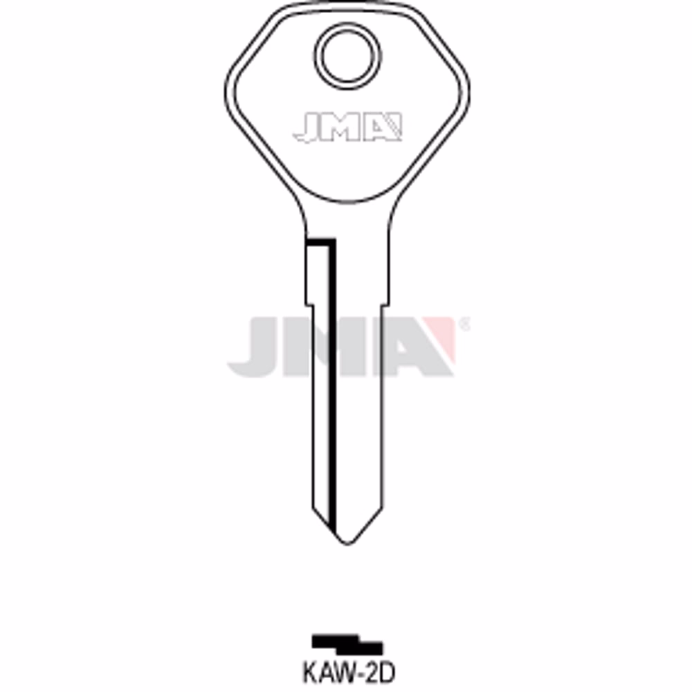 LLAVE JMA ACERO-C (KAW-2D)