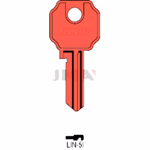 LLAVE JMA ALUMINIO (LIN-5I ROJO)