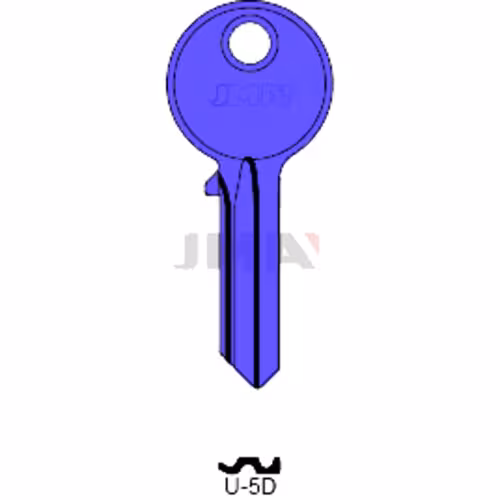LLAVE JMA ALUMINIO (U-5D AZUL)