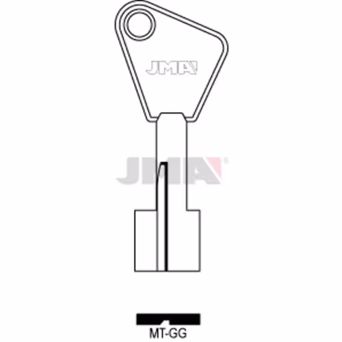 LLAVE JMA LATON SEGURIDAD (MT-GG)