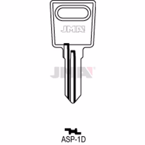 LLAVE JMA ACERO-C (ASP-1D)