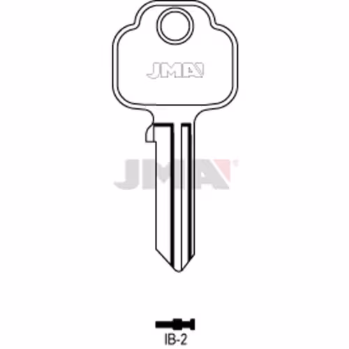 LLAVE JMA ACERO-B (IB-2)